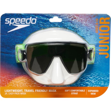 Speedo New Junior Swim Mask (For Boys and Girls) in White