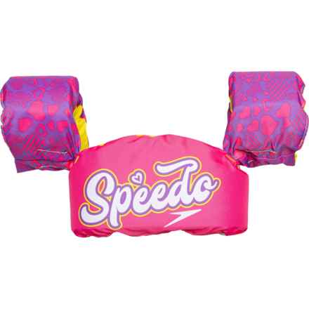Speedo Swim Star Type V PFD Life Jacket (For Girls) in Sugar Plum Hearts