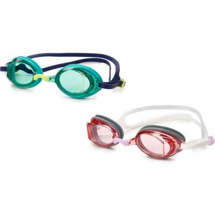 Speedo Trigger Swim Goggles - 2-Pack (For Men and Women) in Multi