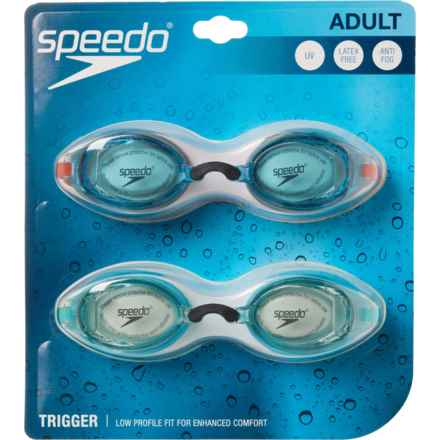 Speedo Trigger Swim Goggles - 2-Pack in Multi