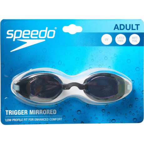 Speedo Adults Mirror Lenses Trigger Swim Goggles