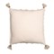 565NX_3 Spencer Barlow Natural Textured Throw Pillow - 22x22”