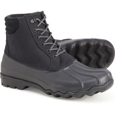 mens black duck boots