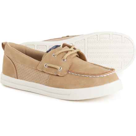 Sperry Big Boys Banyan Boat Shoes in Tan
