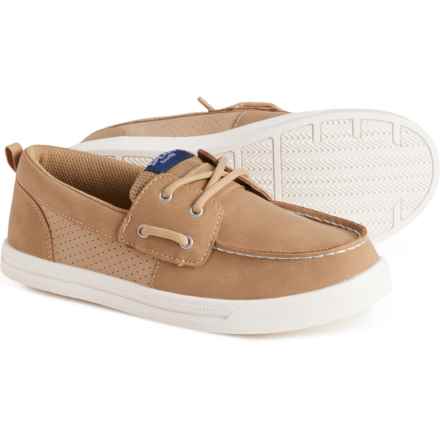 Sperry Boys and Girls Banyan Boat Shoes in Tan