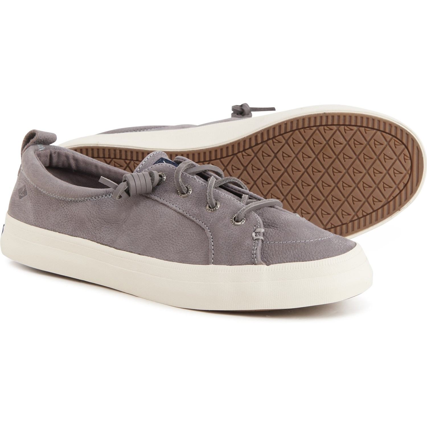 sperry women's crest vibe leather sneakers