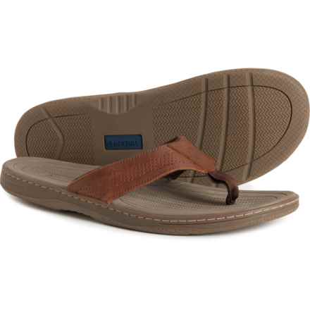 Sperry Havasu Flip-Flops - Leather (For Men) in Brown
