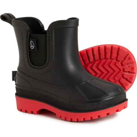 Sperry Little Boys and Girls Rain Boots in Black