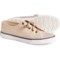 Sperry Pier View Canvas Sneakers (For Women) in Sand