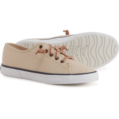 SPERRY Womens Pier View Nubuck Casual Sneakers,