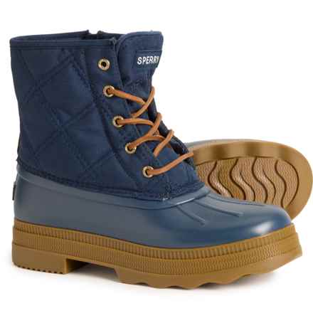 Sperry Saltwater 2.0 Duck Boots (For Women) in Navy