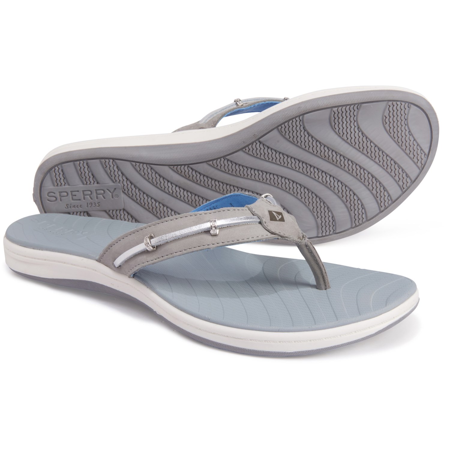 sperry seabrook flip flops