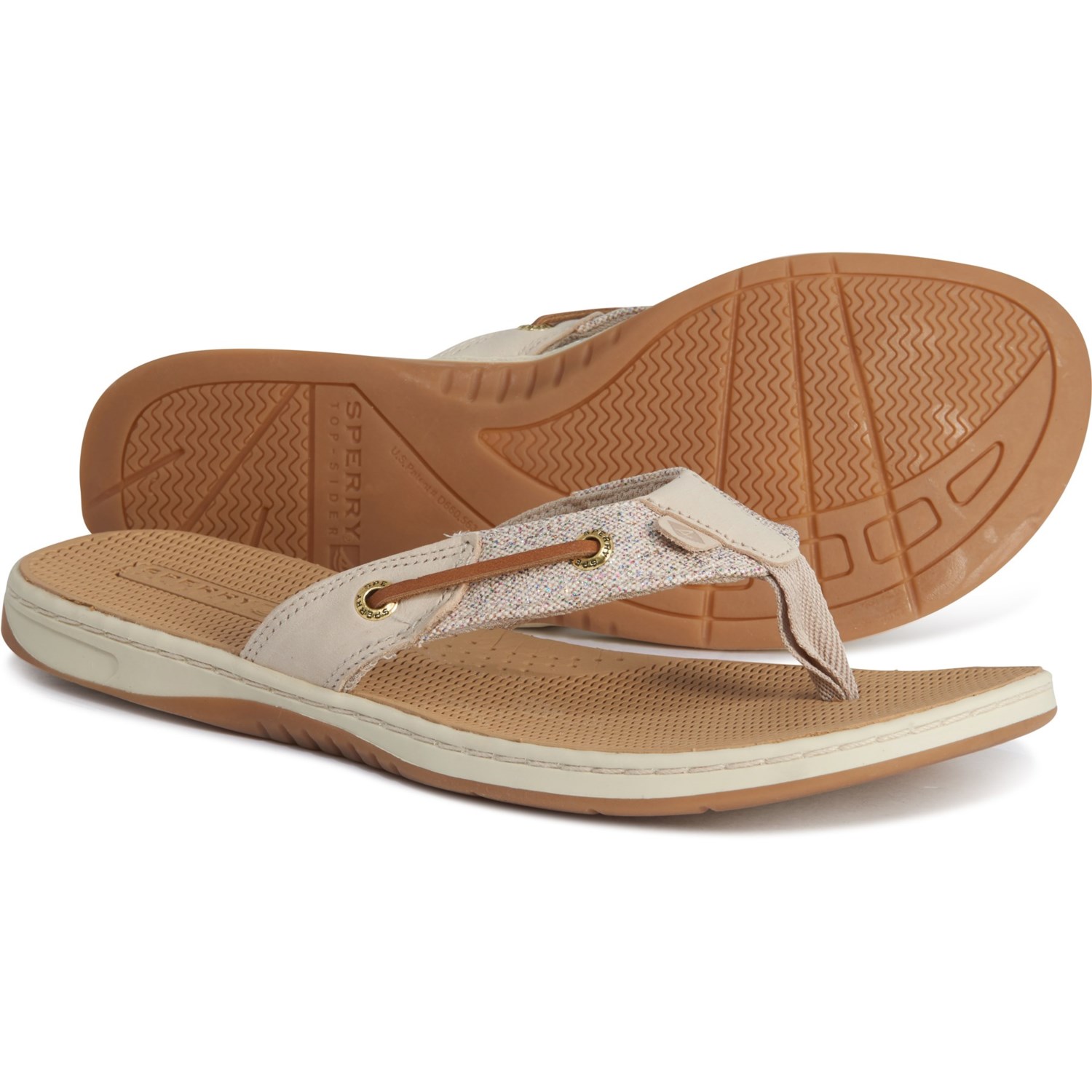 sperry flip flops womens