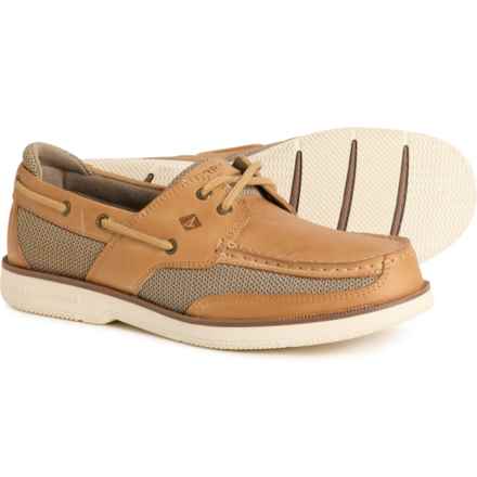 Sperry Surveyor Boat Shoes - Leather (For Men) in Linen Multi