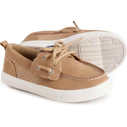 Sperry Toddler Boys and Girls Banyan Boat Shoes in Tan