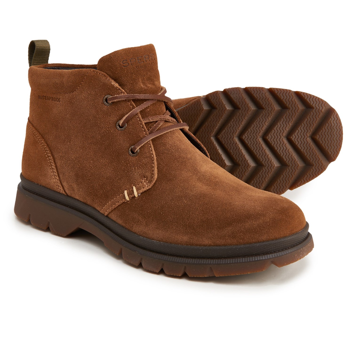 sperry suede chukka boots