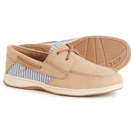 Sperry Whalefish Boat Shoes - Nubuck (For Women) in Linen Multi