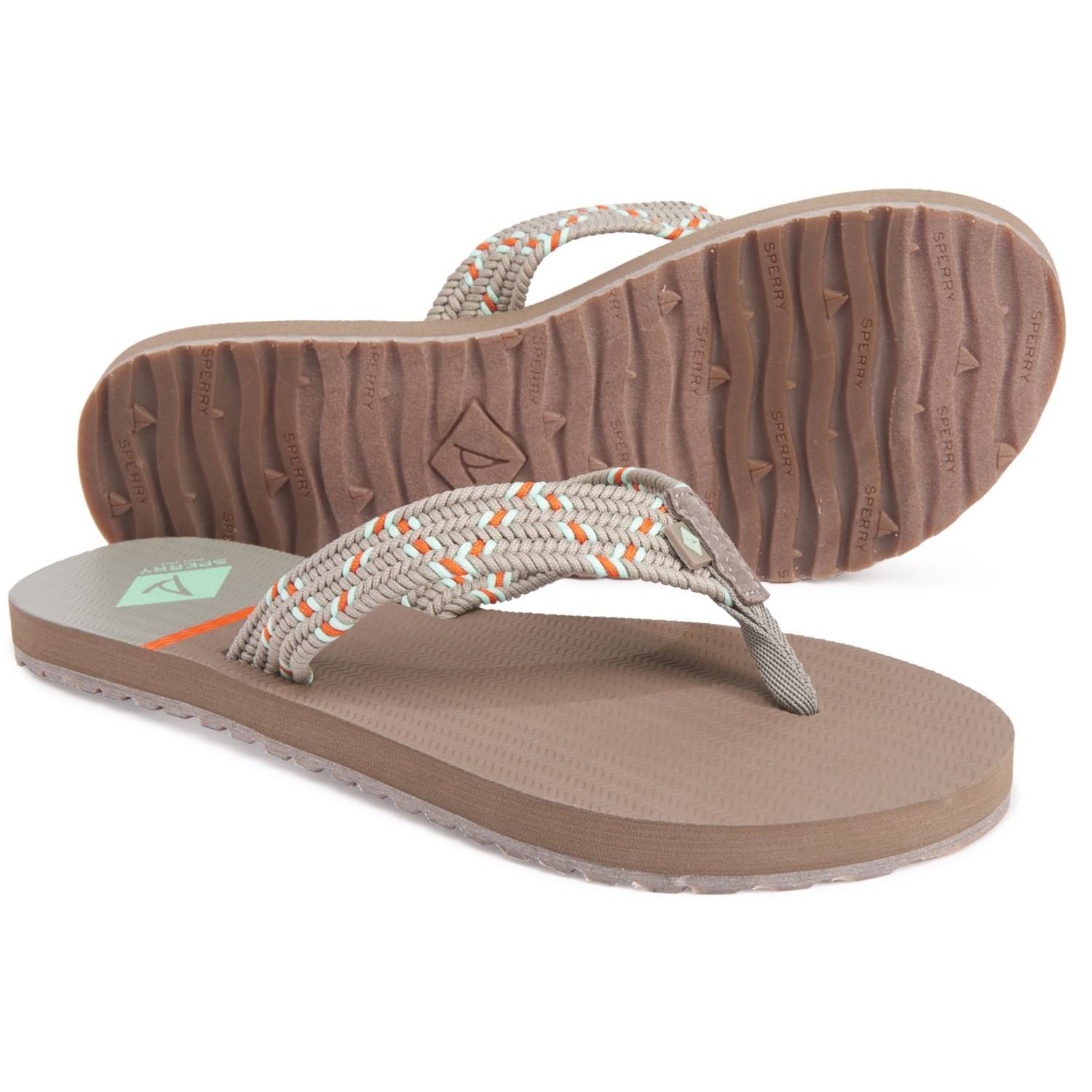 womens sperry flip flops clearance