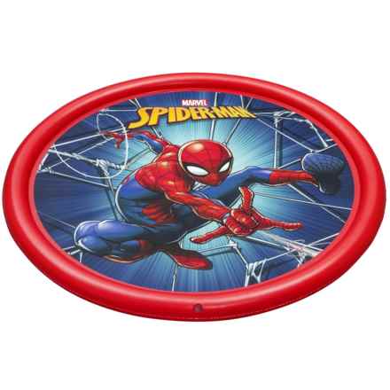 Spider-Man Splash Pad with Sprinklers - 65” Round (For Boys and Girls) in Multi