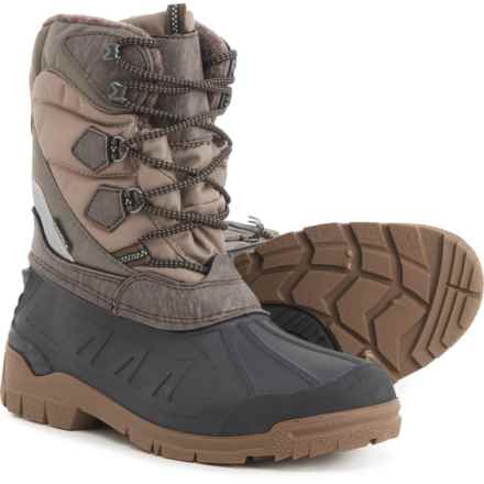 SPIRALE Made in Bulgaria Lace-Up Winter Boots (For Women) in Olive