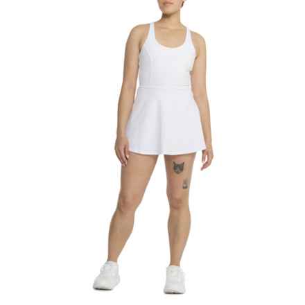 Spiritual Gangster Lexi Active Dress - Built-In Liner, Sleeveless in White