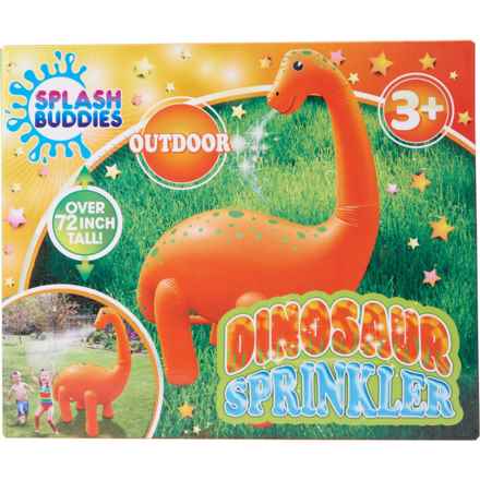 SPLASH BUDDIES Dinosaur Inflatable Sprinkler - 72” in Multi