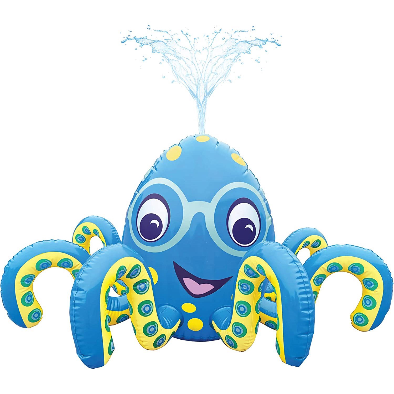 SPLASH BUDDIES Inflatable Octopus Sprinkler - 24”