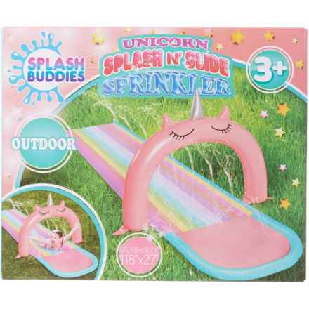 SPLASH BUDDIES Unicorn Splash N’ Slide Sprinkler in Multi