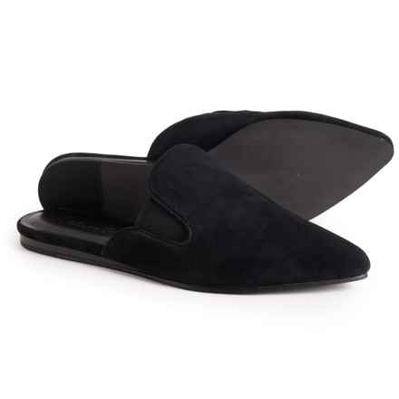 Splendid Liza Pointed Toe Flats - Suede (For Women) in Black Suede