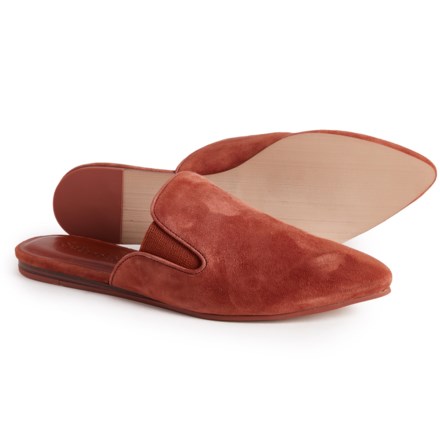 Splendid Liza Pointed Toe Flats - Suede (For Women) in Rust Suede