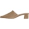 13FK3_4 Splendid Lyn Heeled Mule Shoes - Suede (For Women)