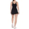 8VNFR_2 SPLITS59 Martina Rigor Piping Dress - Built-In Liner, Sleeveless