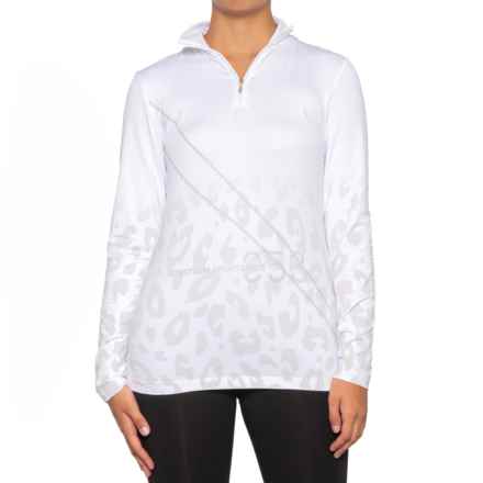 Sportalm Daybreak Jacket - Zip Neck, Long Sleeve in Optical White