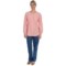 7072V_2 Sportif USA Microfiber Shirt - Jewel Neck, Long Sleeve (For Women)