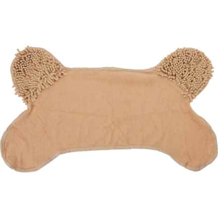 Spot Clean Paws Dog Drying Towel - 30x16” in Tan