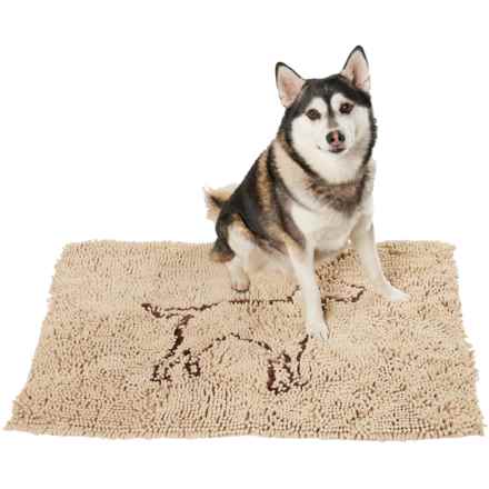Spot Clean Paws Doormat - 35x24” in Tan