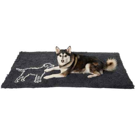 Spot Clean Paws Microfiber Runner Rug - 60x30” in Grey