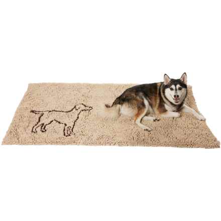 Spot Clean Paws Microfiber Runner Rug - 60x30” in Tan