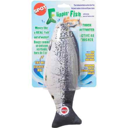 Spot Flippin’ Fish Cat Toy - 11.5” in Fish