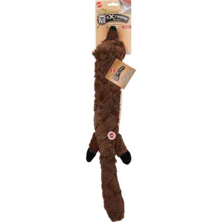 Spot Skineeez Extreme Quilted Plush Dog Toy - 23”, Squeaker in Beaver