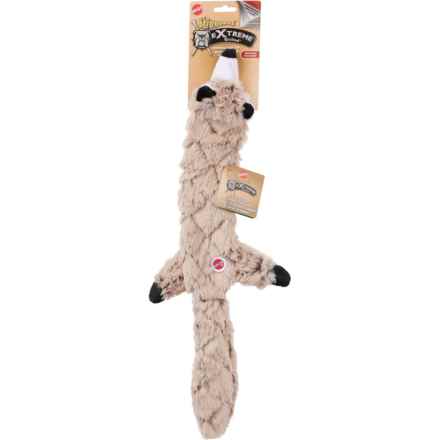 Spot Skineeez Extreme Quilted Plush Dog Toy - 23”, Squeaker in Raccoon