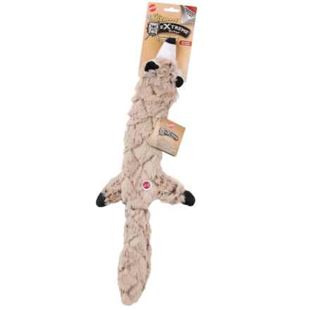 Spot Skineeez Extreme Quilted Plush Dog Toy - 23”, Squeaker in Raccoon