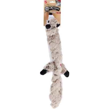 Spot Skineeez Extreme Quilted Plush Dog Toy - 23”, Squeaker in Racoon
