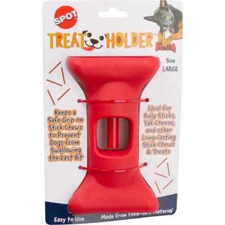 Spot Treat and Bully Stick Holder-  6.5” in Multi