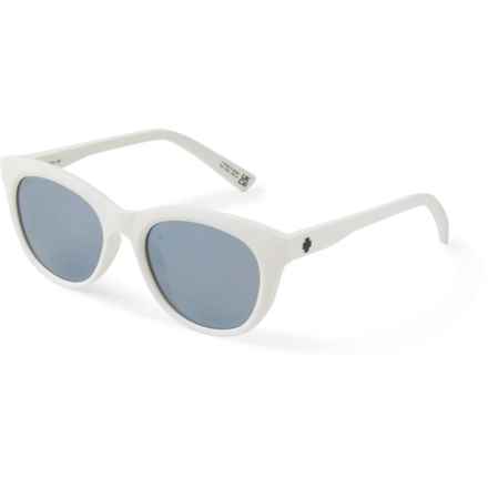 SPY Boundless Sunglasses - Mirror Lenses (For Men and Women) in Matte White/Gray/Black Spectra Mirror