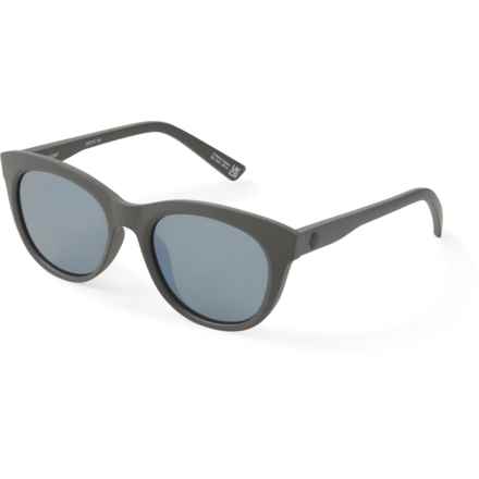 SPY Boundless Sunglasses - Polarized Mirror Lenses (For Men and Women) in Matte Gunmetal/Gray Polar/Black Spectra Mirror