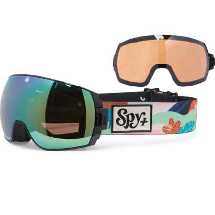 SPY Legacy SE Ski Goggles - Extra Lens (For Men) in Jungle Cat/Happy Bronze Light Green Spectra Mirror