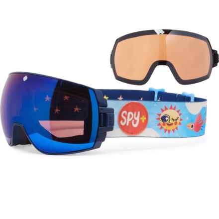 SPY Legacy SE Ski Goggles - Extra Lens (For Men) in Spy So Lazo/Happy Rose Dark Blue Spectra Mirror/Ha