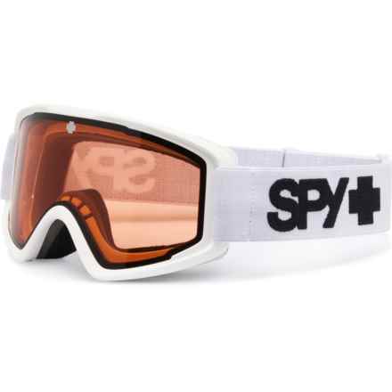 Spy Optic Crusher Elite Jr. Ski Goggles (For Boys and Girls) in Lbf Matte White