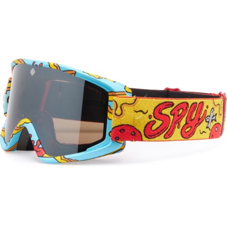 Spy Optic Crusher Elite Jr. Ski Goggles (For Boys and Girls) in Pizza Vs. French Fries